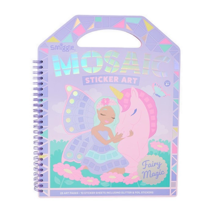 

Smiggle Mosaic Sticker Art Activity Book - IGL401279LIL