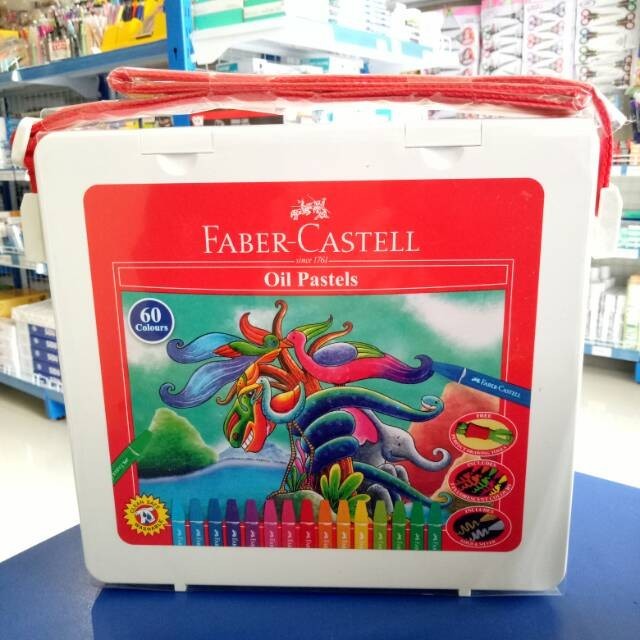

Crayon 60 warna Faber Castell