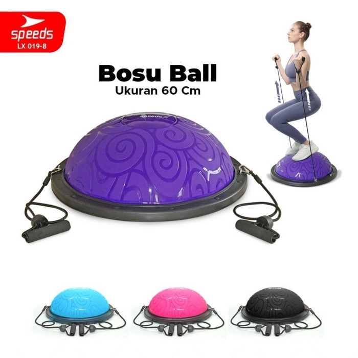 SPEEDS Balance Step Bosu Ball Pembakar Lemak Olahraga 019-8