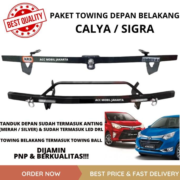 // Paket Tanduk Depan Towing Belakang Arb Calya Sigra Berkualitas Ori