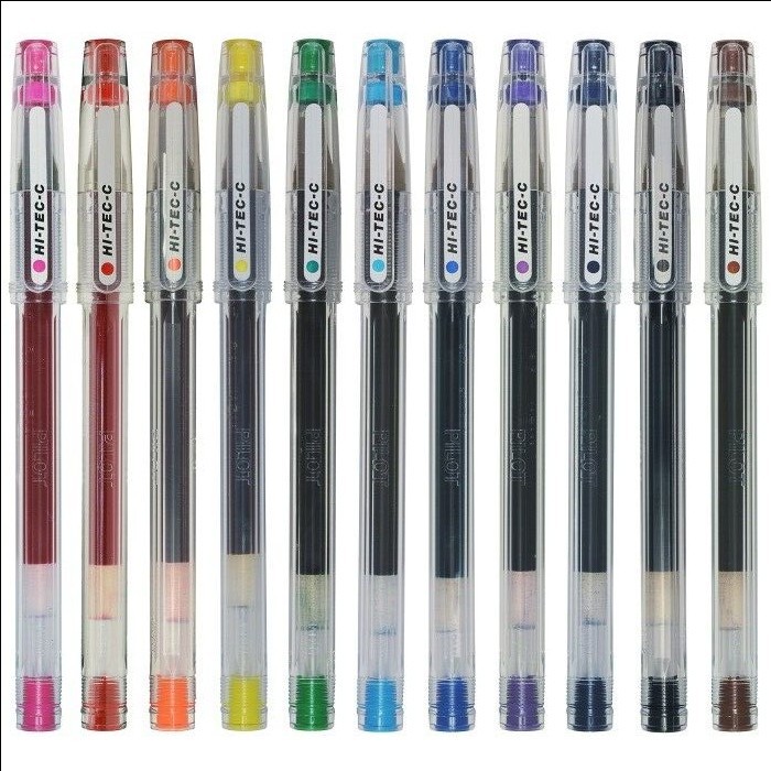 

Pulpen Pilot Hitec C / Pen Hi-tec 0.25/0.3/0.4/0.5 mm - 1 lusin isi 12 pcs