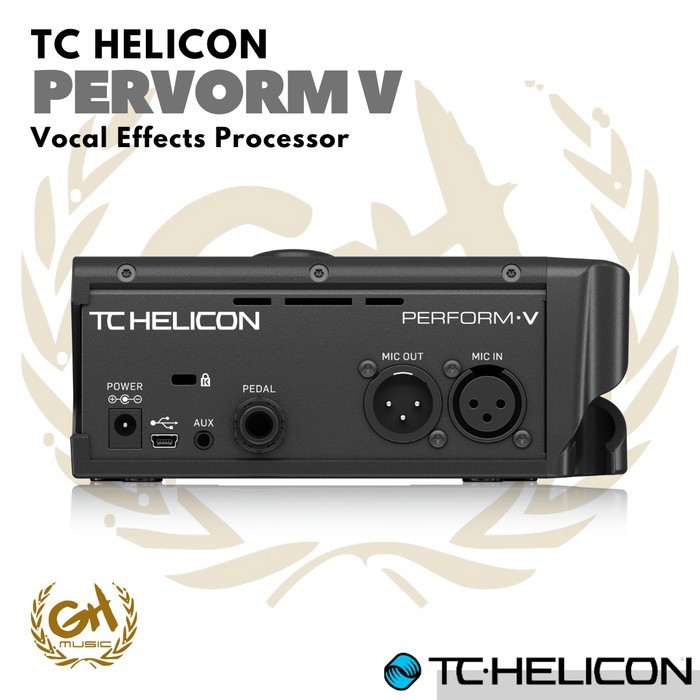 Tc Helicon Perform-V Vocal Effect Processor Efek Vokal Terbaru