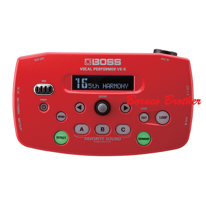 Boss Ve-5 Rd Ve5Rd Ve 5 Rd Original Efek Vokal Processor