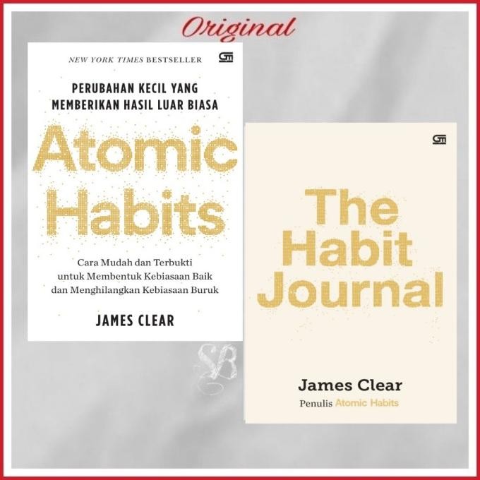 

Buku Atomic Habits Dan The Habit Journal By James Clear