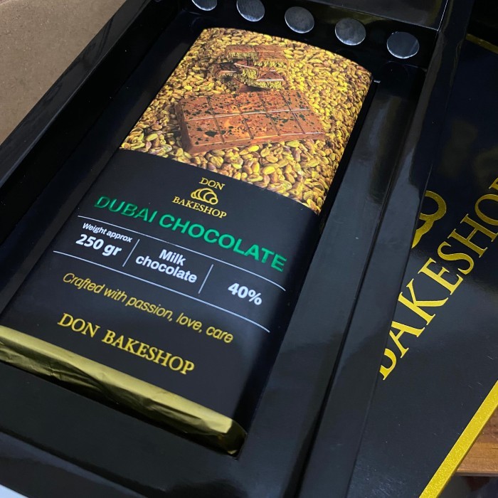 

BERKUALITAS Chocolate Dubai Pistachio ORIGINAL! by Don Bakeshop