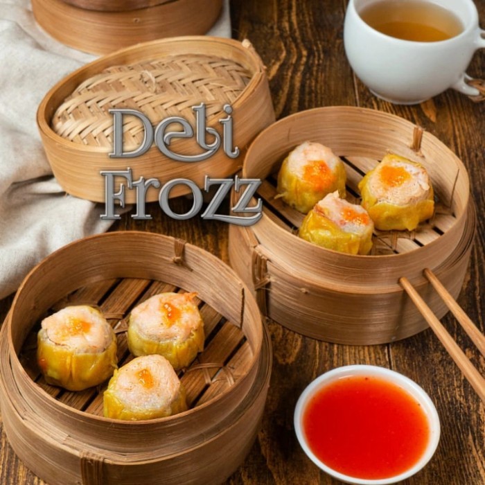 

TERJAMIN Frozen Siomay Udang Dimsum Resto 12 Pcs