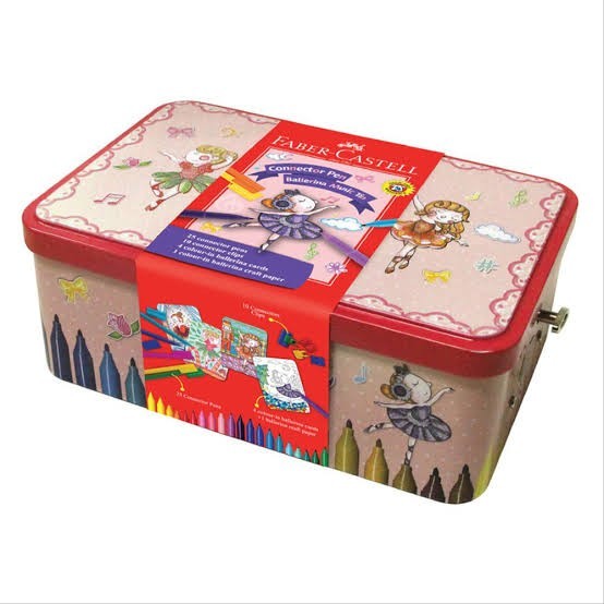 

SET FABER CASTELL CONNECTOR PEN BALLERINA MUSIC BOX