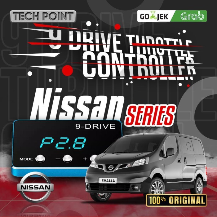 9 Drive Nissan Evalia Piggyback 9-Drive Throttle Controller Remap