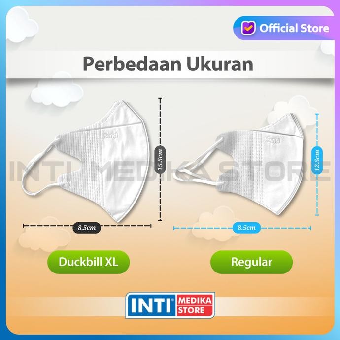 Sensi - Masker Duckbill 3 Ply | Masker Sensi Duckbill | Sensi Mask Original Dan Terpercaya