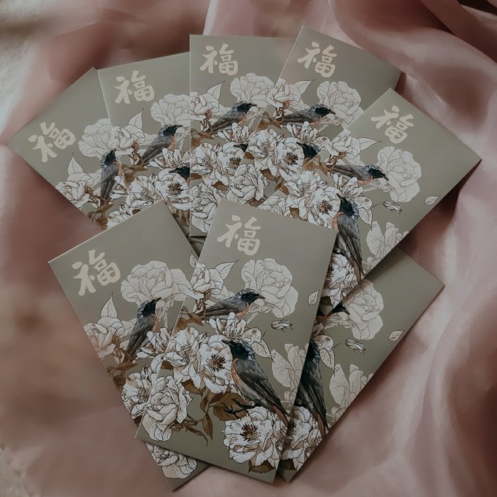 

Sale Angpao Wedding Custom / Engagement Angpao /Money Envelope 10Pcs (1Pax)