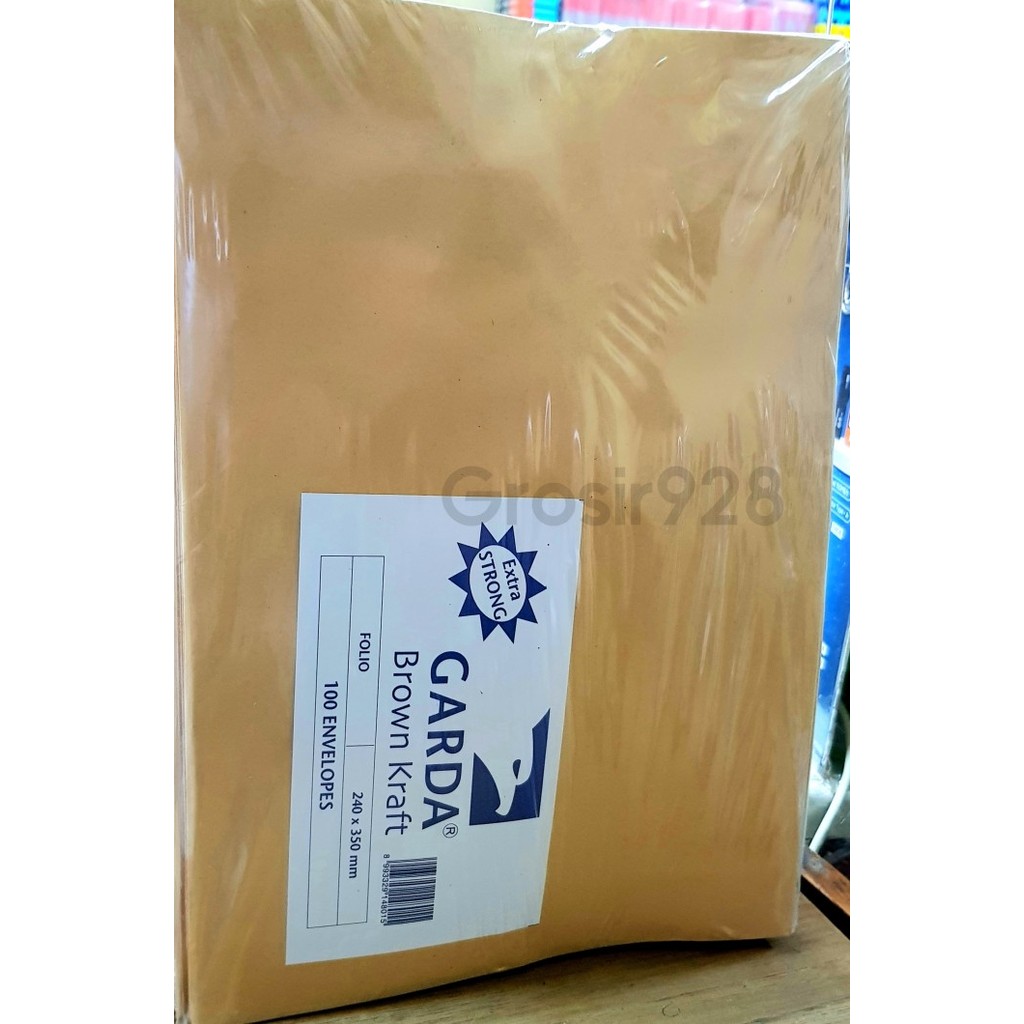 

Sale Amplop Coklat / Envelope Brown Garda F4 / Folio