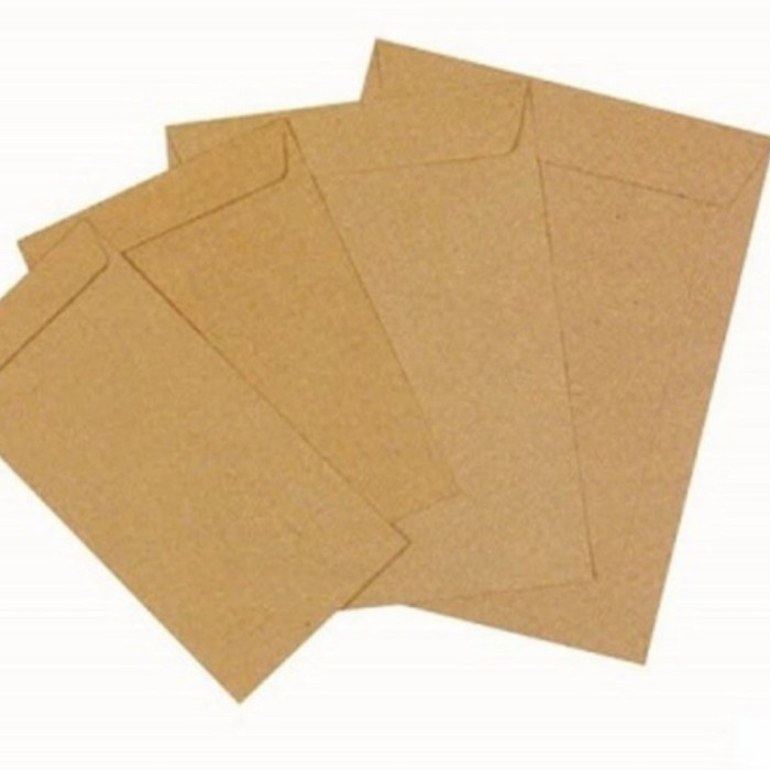 

Sale Amplop Coklat Folio/ Amplop Surat(1Pak Isi 100Lbr)