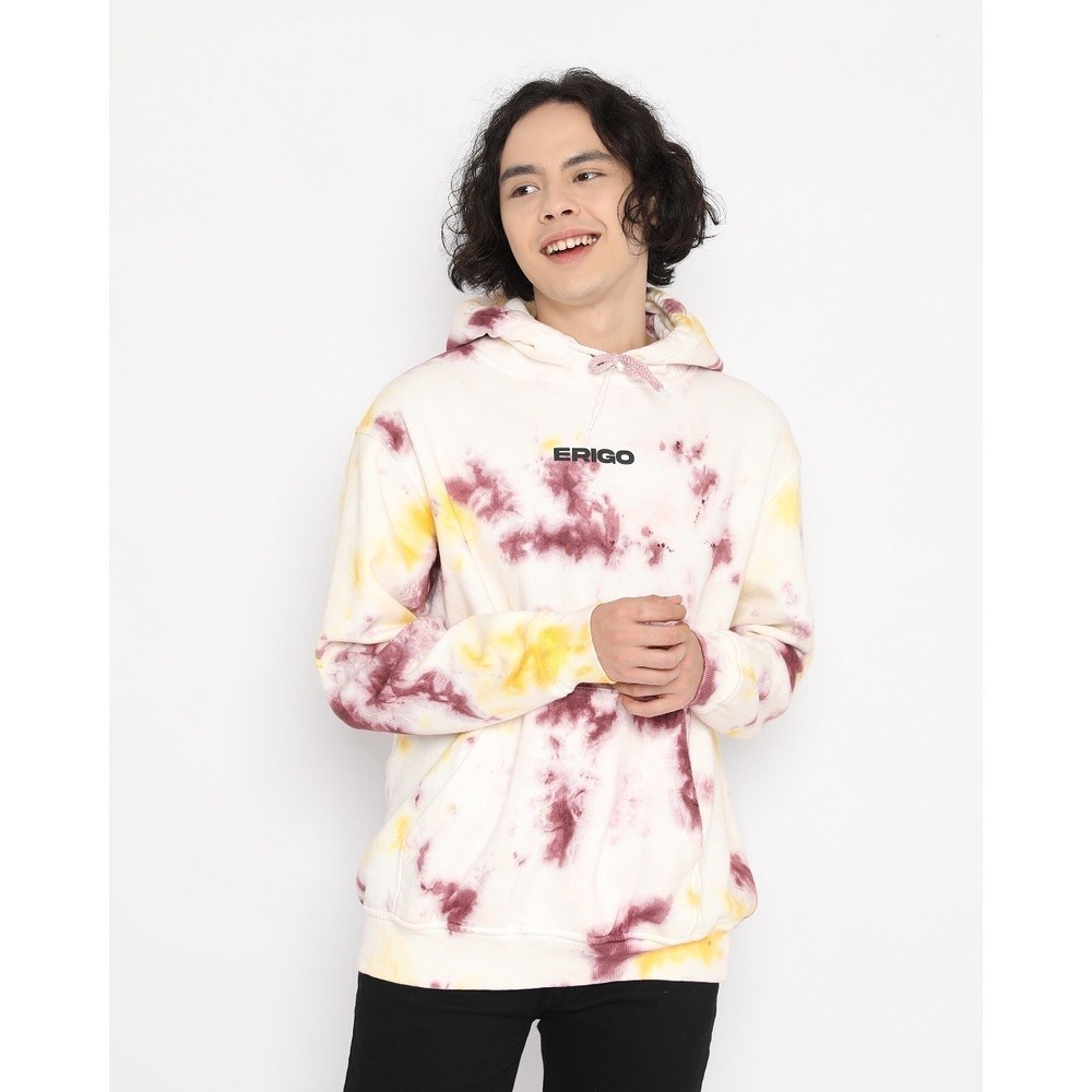 Erigo Hoodie Tie Dye Rade Purple Unisex