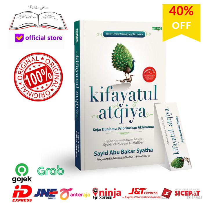 Ori Buku Terjemah Kitab Kifayatul Atqiya Kejar Duniamu Prioritaskan Akhiratmu Syarah Nazham