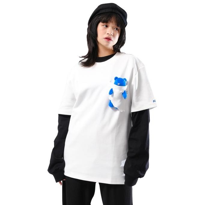 Ader Error Hole Pocket Bear Doll T-Shirt SAR