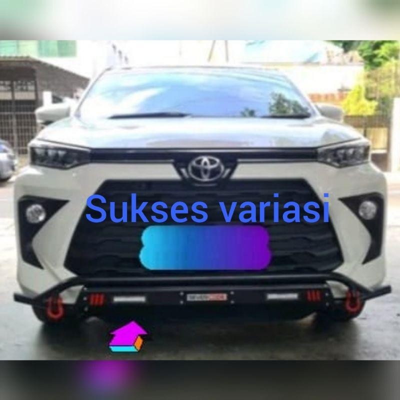 Towing Tanduk Bemper Depan Sevencode Cobra Style Mobil Allnew Avanza 2022