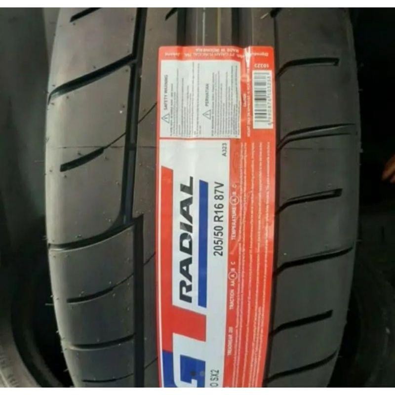 Ban Gt Radial Champiro Sx2 205/50 R16 Ban Sx2 Ukuran 205/50 Ring 16