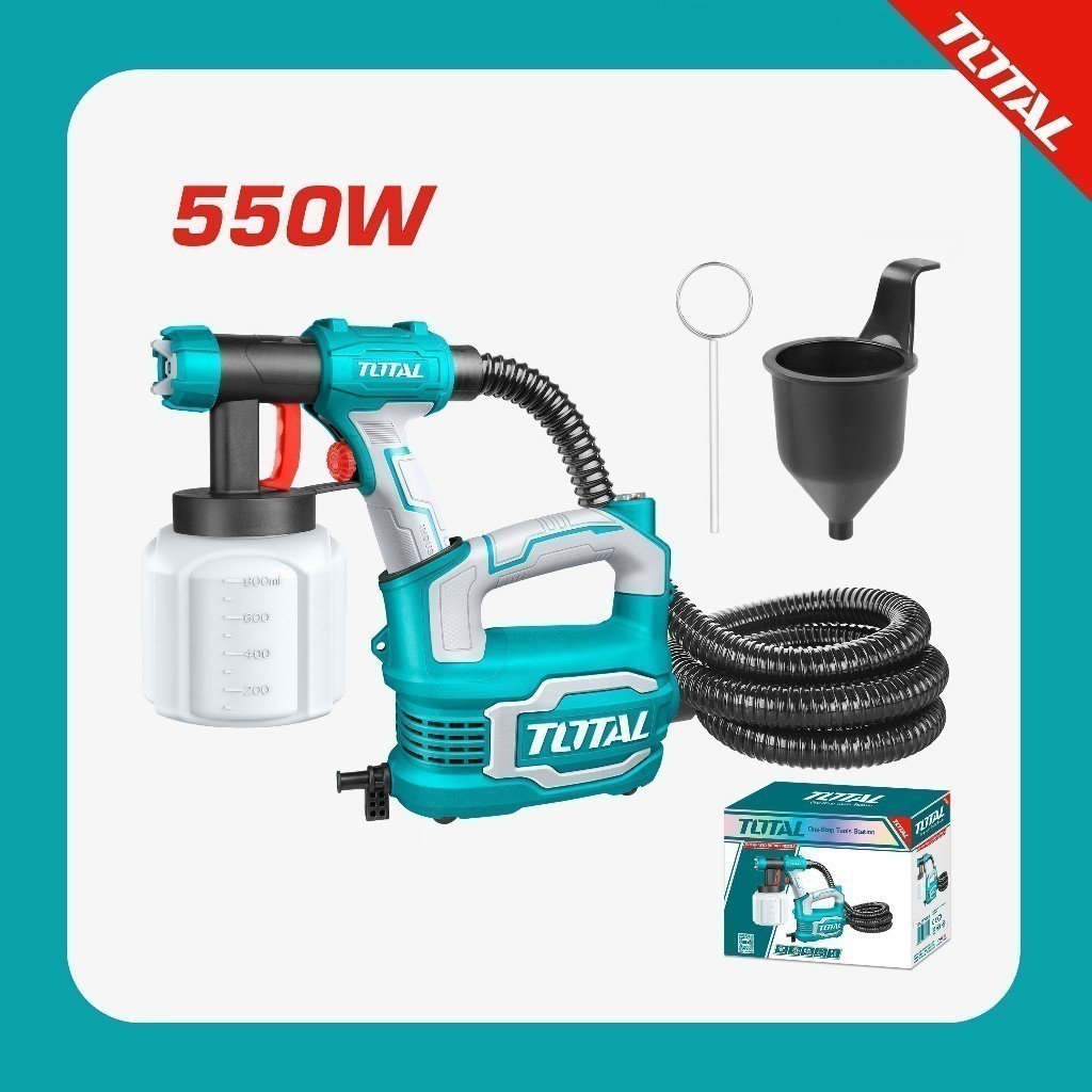 TOTAL Semprotan Cat HVLP / HVLP Spray Gun TT5006