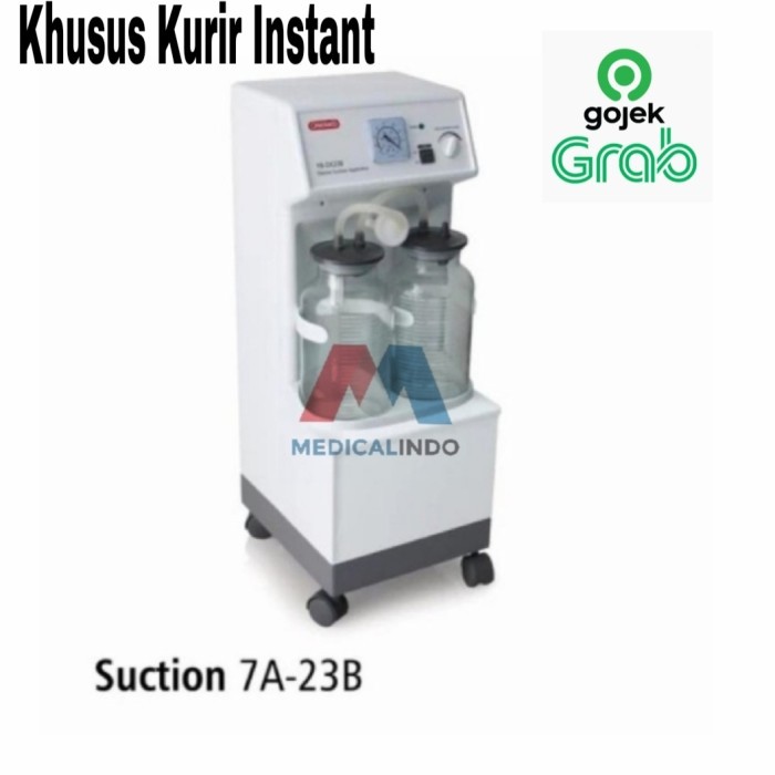 Suction Surgical Pump Apparatus Onemed 7A-23B Suction Pump 2 Tabung Original