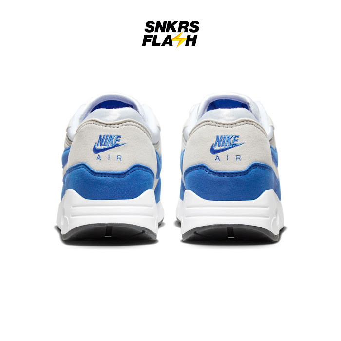 NIKE Air Max 1 86 Og White Royal Blue Sepatu Sneakers Unisex - DO9844101