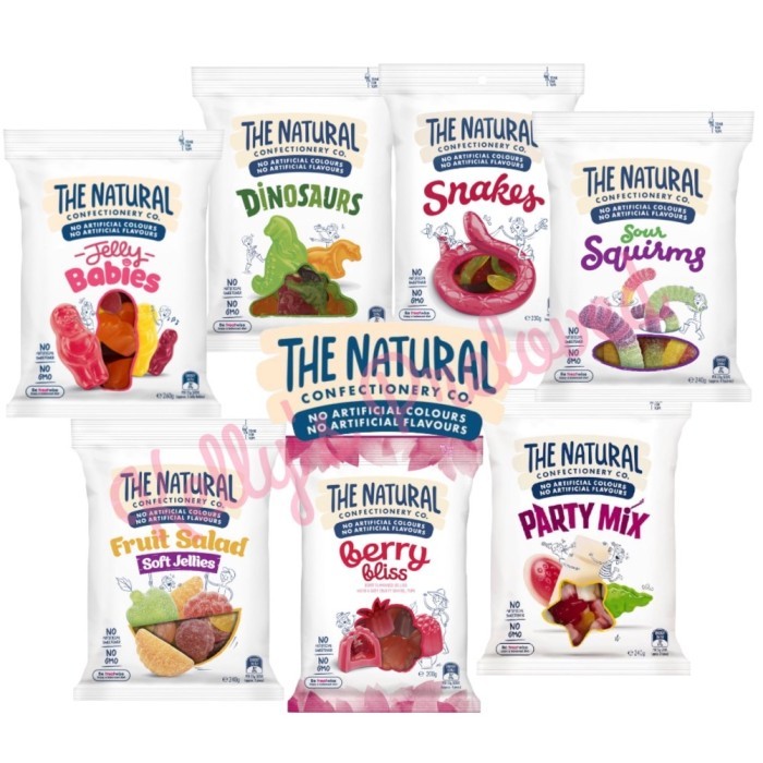 

THE NATURAL CONFECTIONERY CO. JELLY CANDY GUMMY PRODUCT OF AUSTRALIA LIMITED EDITION