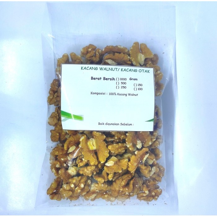 

250gr Extra Light Walnut / Kacang Otak - Mentah / Raw FREE ONGKIR