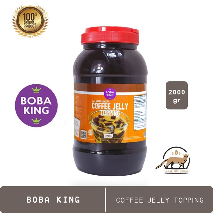

Boba King Coffee Jelly BERGARANSI