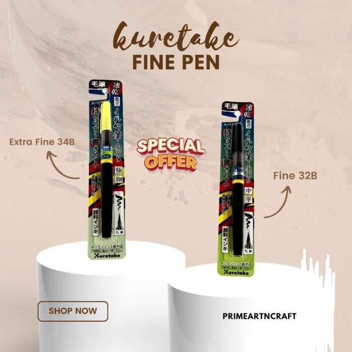 

TERBARU KURETAKE ZIG FUDE PEN FINE/KOBURI EXTRA FINE