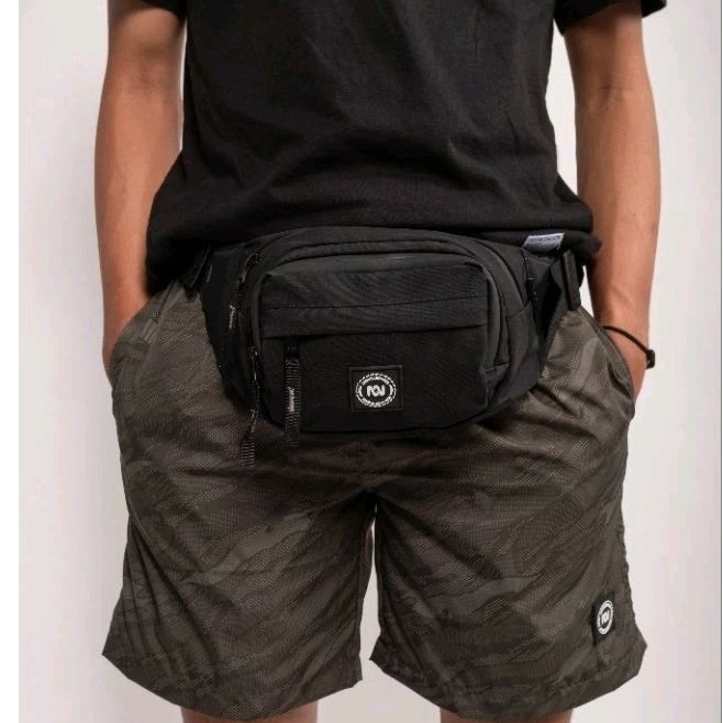 Big Sale  Troublemaker Waistbag Placid Black - Waistbag - Tas Pinggang