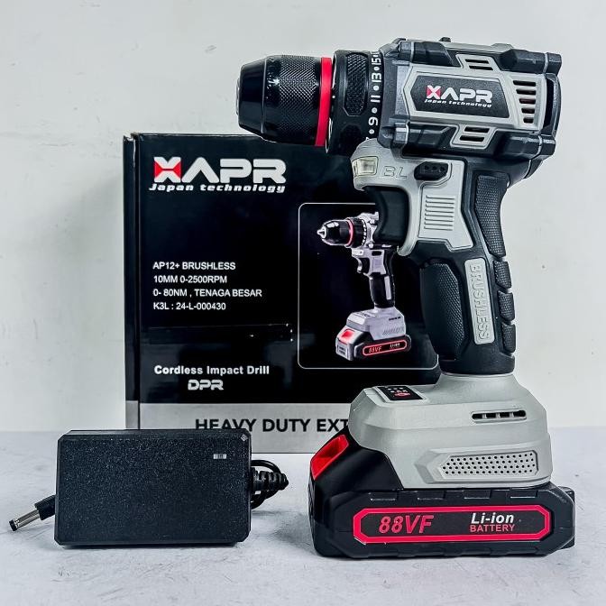 ><><><] Mesin Bor Cordless Baterai 20vf Uchiha 10mm japan tehnology terlengkap