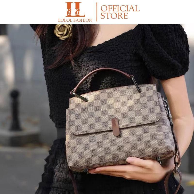 TERBARU [New Arrival] LOLOL FASHION Tas Selempang Wanita Sling Bag Hand Bag Fashion Tas Tangan Kulit