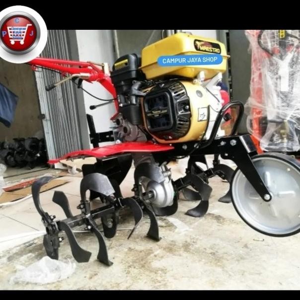 MESIN TRAKTOR BAJAK TANAH SAWAH MINI MAESTRO KB500T TILLER CULTIVATOR ORIGINAL DAN TERPERCAYA