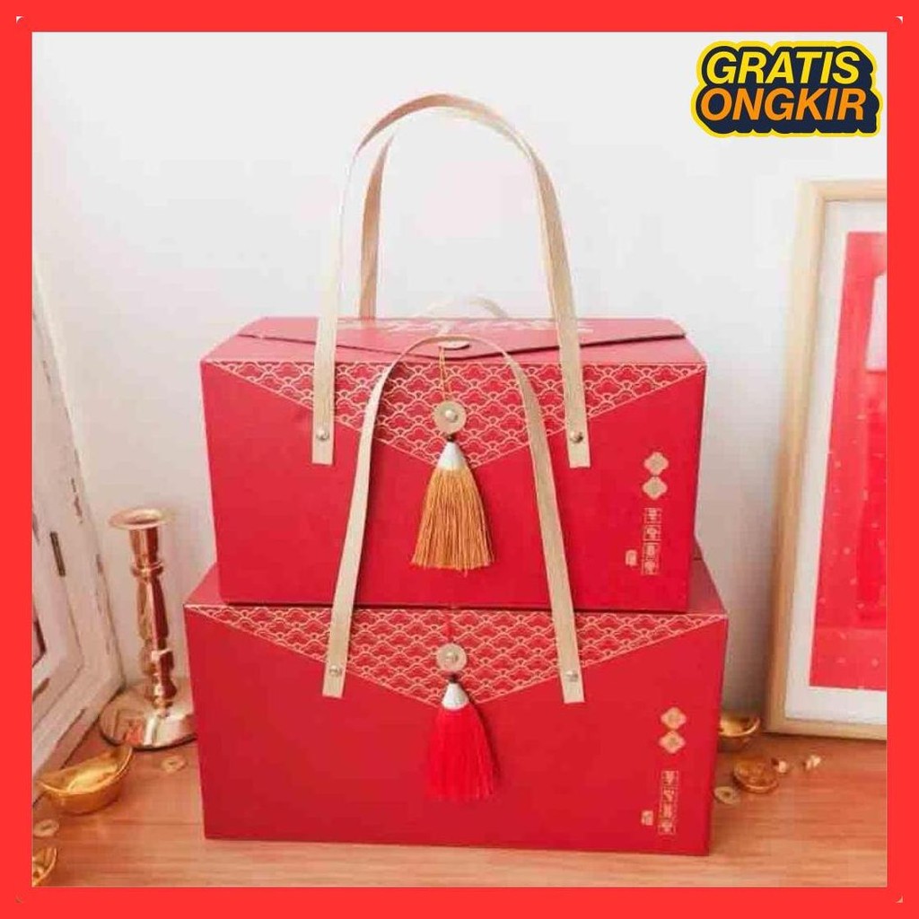 

Giftbox Imlek Nianwei - Kotak Kado Chinese New Year Gb242 Stock