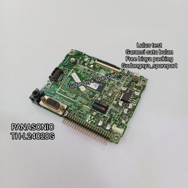 MAINBOARD PANASONIC TH-L24C28G MB TH L24C28G MOBO MODUL MESIN TV MOTHERBOARD