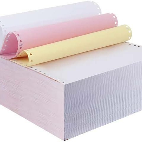 

Paper Print Continuous Form 9.5 X 11" 3 Ply Bagi 2 Belah 2 K3 Prs