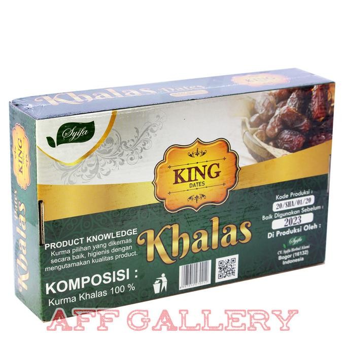 

Baru Kurma Dates King Khalas 1Kg | Kurma King Khalas Al Madinah 1Kg