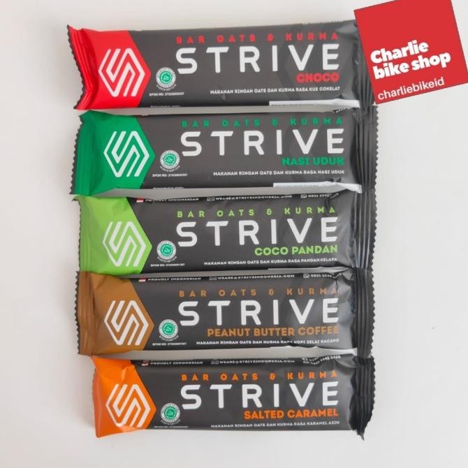 

Baru Strive Energy Bar Oats Dan Kurma Aneka Rasa