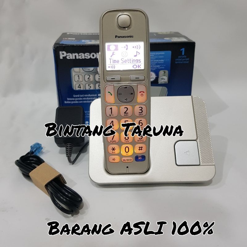 Wireless Phone Panasonic KX-TGE210 Telpon Wireless Panasonic KX-TGE210 Telepon Wireless TGE210