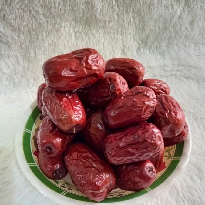 

Baru Angco Super Jumbo 250Gr/ Kurma Merah Super Jumbo