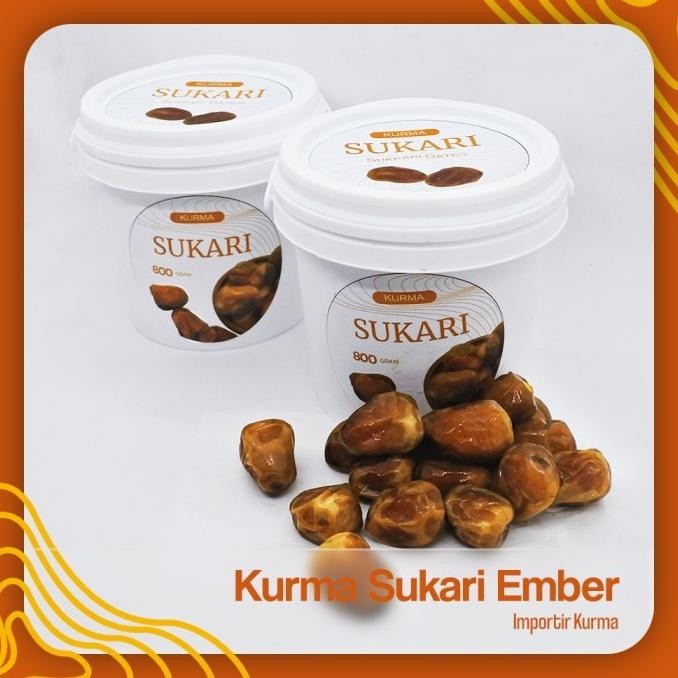 

Baru Kurma Sukari Ember 800Gram / Kurma Sukari Basah