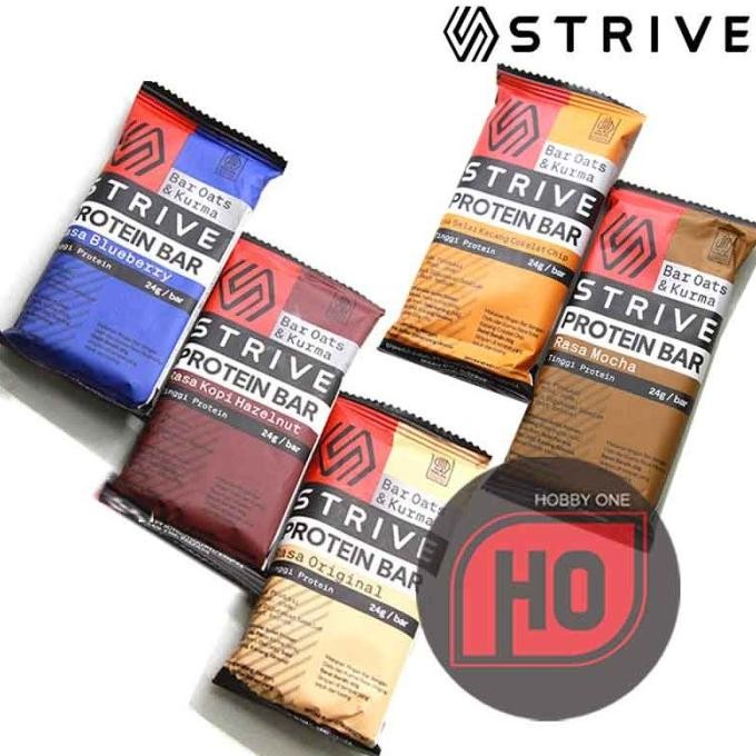 

Baru Strive Protein Bar Oats Dan Kurma 60G