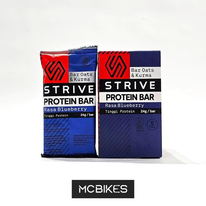 

Baru Strive Protein Bar Oats & Kurma 24G/Bar