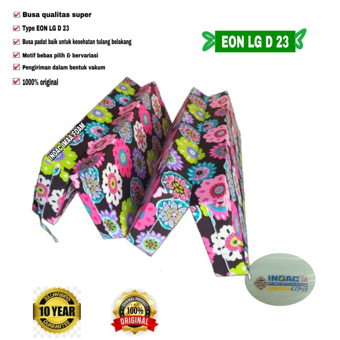 Ready Stock Kasur Lipat Busa Inoac 200X160X20