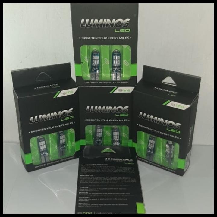 TERMURAH LED T10 INNOVA BLUE - LAMPU LED 6 TITIK SENJA LUMINOS BLUE 