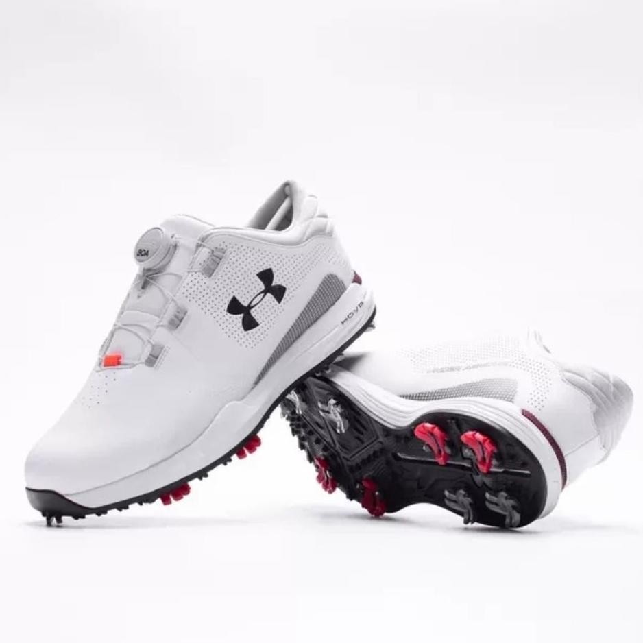 dim under armour sepatu golf pria tahan air non-slip bernapas sbuttonboa size bisa tukar