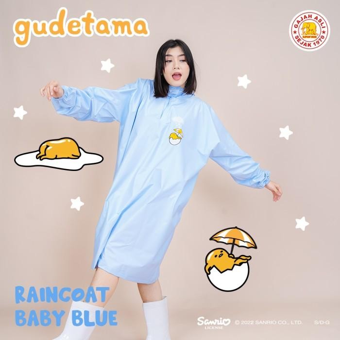 JAS HUJAN RAINCOAT (TANPA CELANA) GUDETAMA - ELEPHANT BRAND - SANRIO