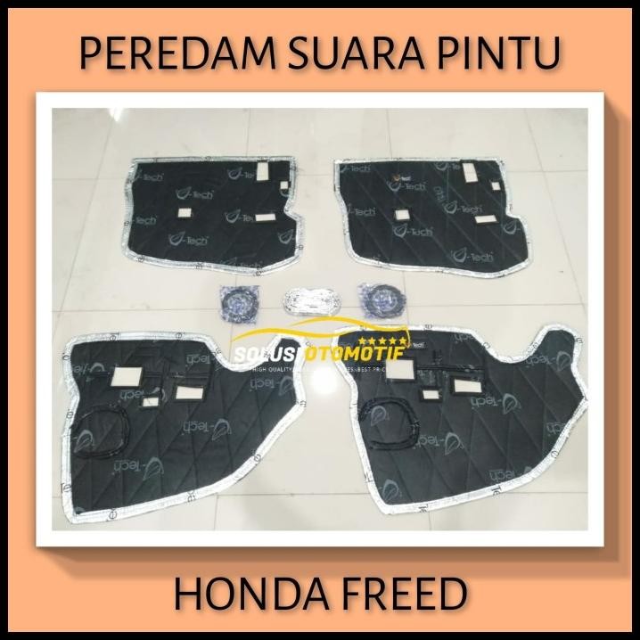 TERBARU HONDA FREED 2009-2012 PEREDAM SUARA PINTU AKSESORIS MOBIL VTECH ORI 