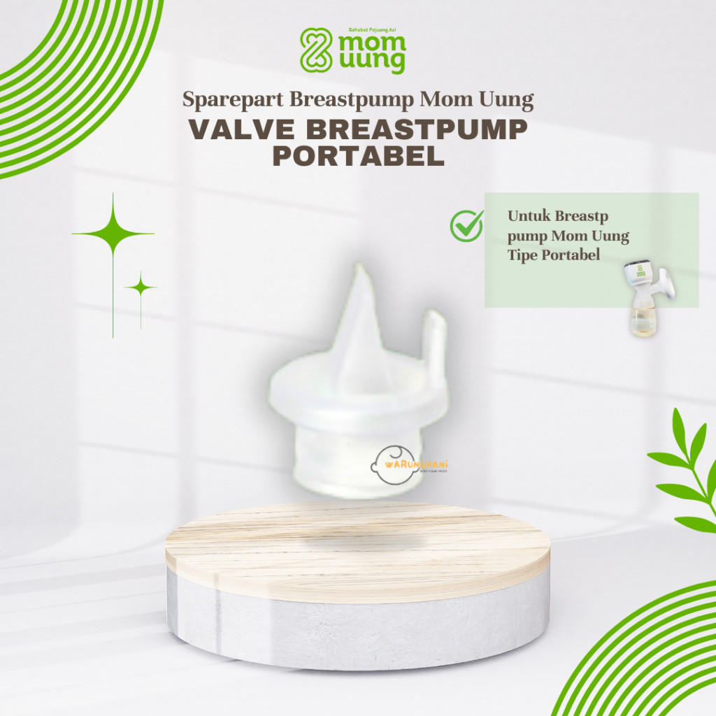 Terbaru Mom Uung Sparepart Body Corong Breastpump Portable Valve Diafragma Pompa Asi Mom Uung