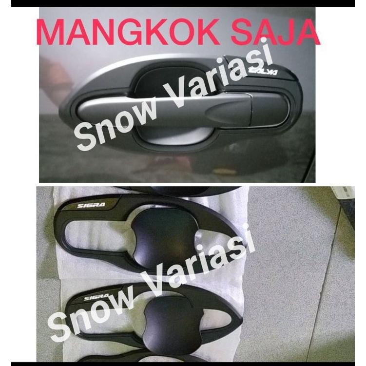 Outer Cover Mangkok Calya Sigra 2020 2021 Trd Sportivo Exclusive Hitam