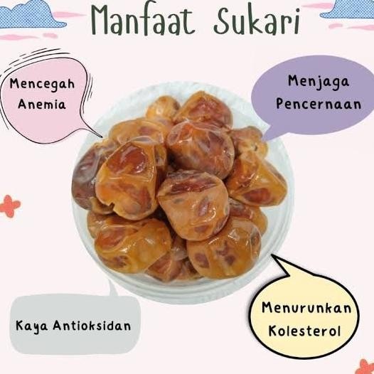 

Baru Buah Kurma Sukari 3 Kg Al Qasiim, Manis, Lembut, Segar, Menyehatkan.